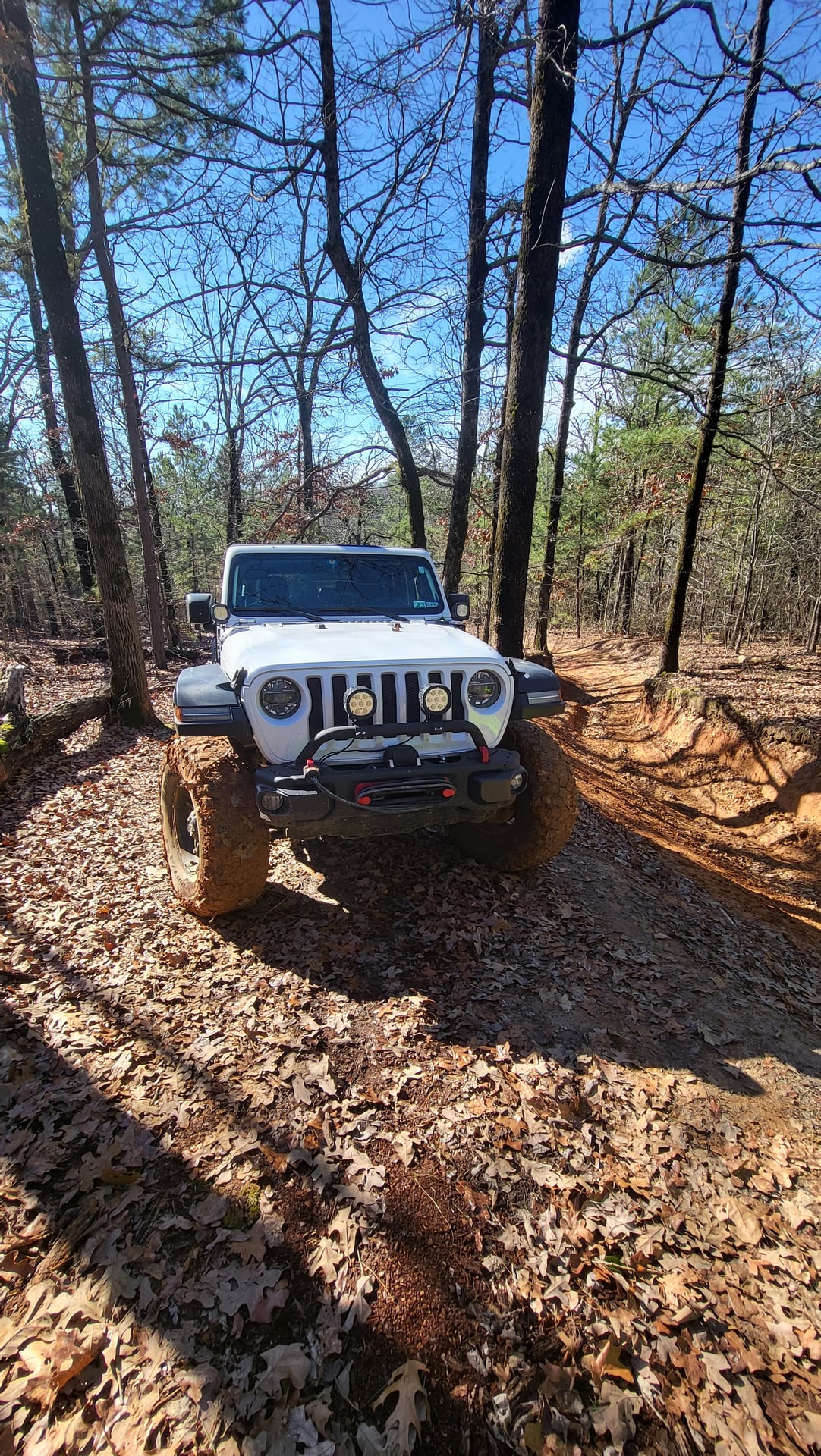 2018 Jeep Wrangler JLU on Fox steering parts