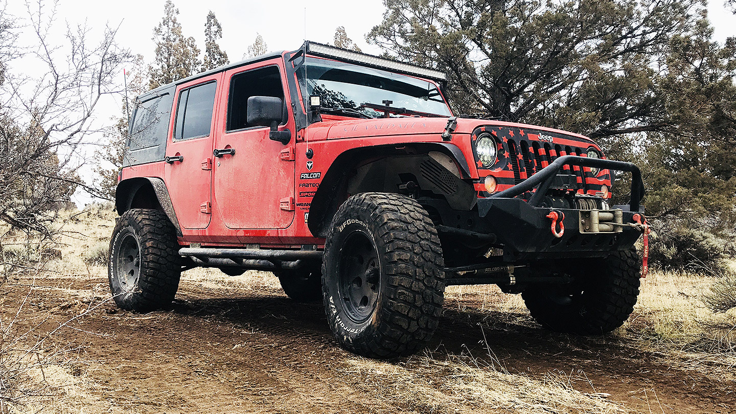 2015 Jeep Wrangler on Warn VR10