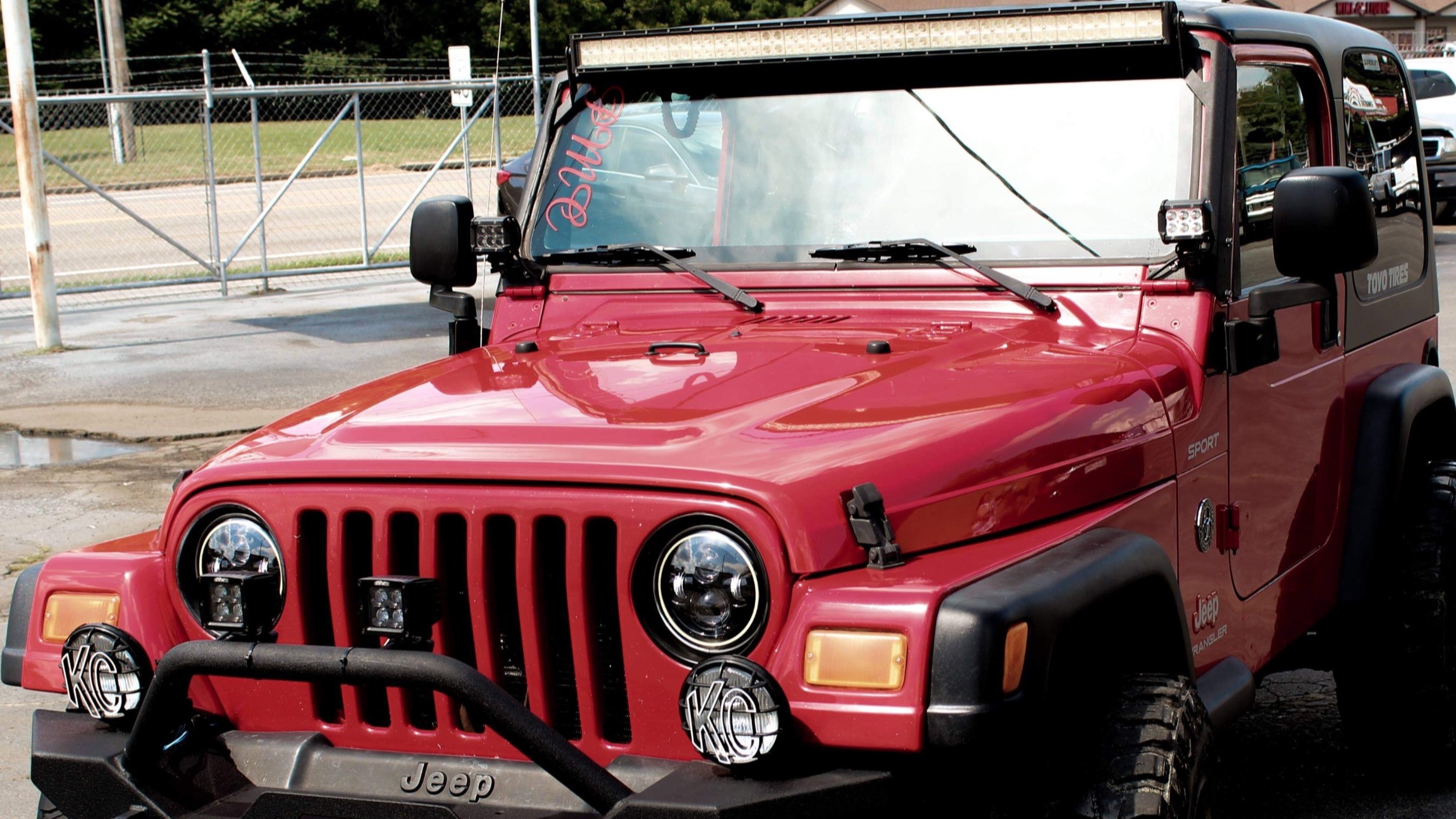 2004 Jeep Wrangler TJ on Infinite Offroad parts