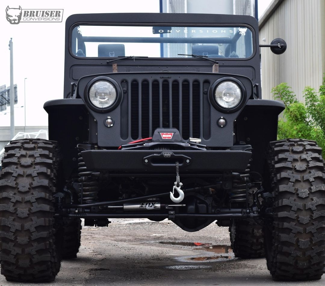1948 Jeep CJ2A on Spiderwebshade parts