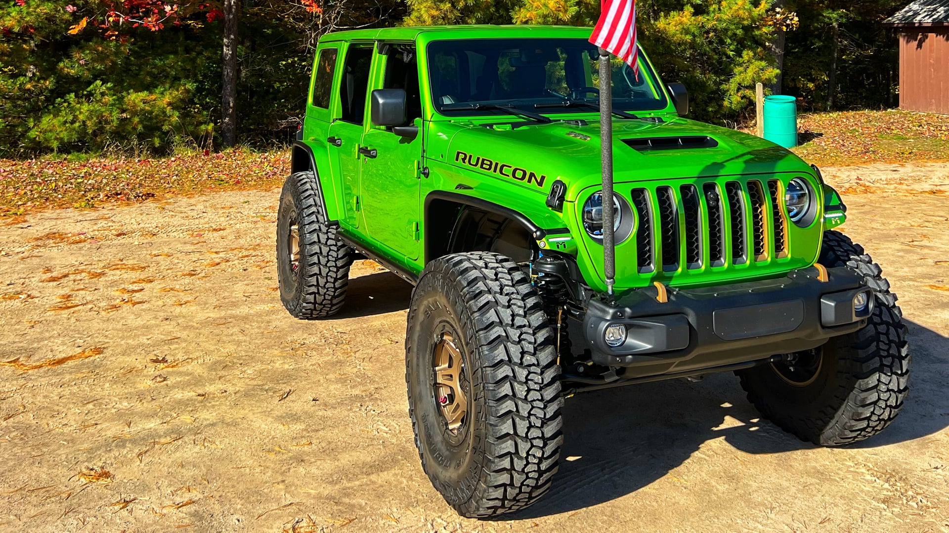 2022 Jeep Wrangler JLU on Rusty's Offroad parts