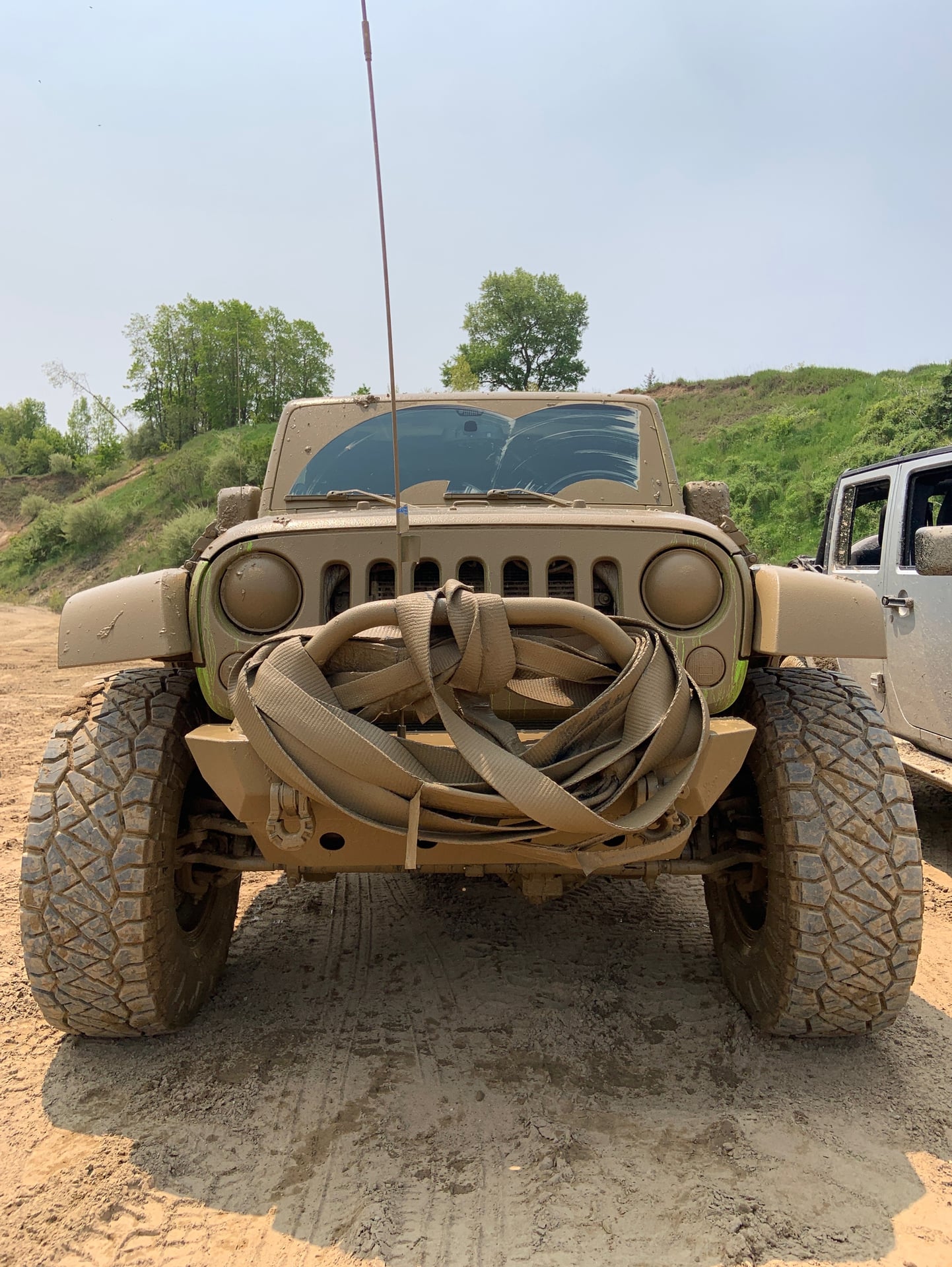 2013 Jeep Wrangler on Fox parts