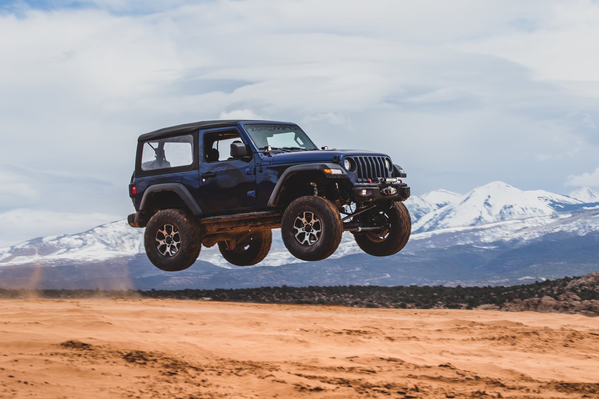 2019 Jeep Wrangler JL on AFE parts