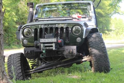 2010 Jeep Wrangler JK on Rusty's Offroad parts
