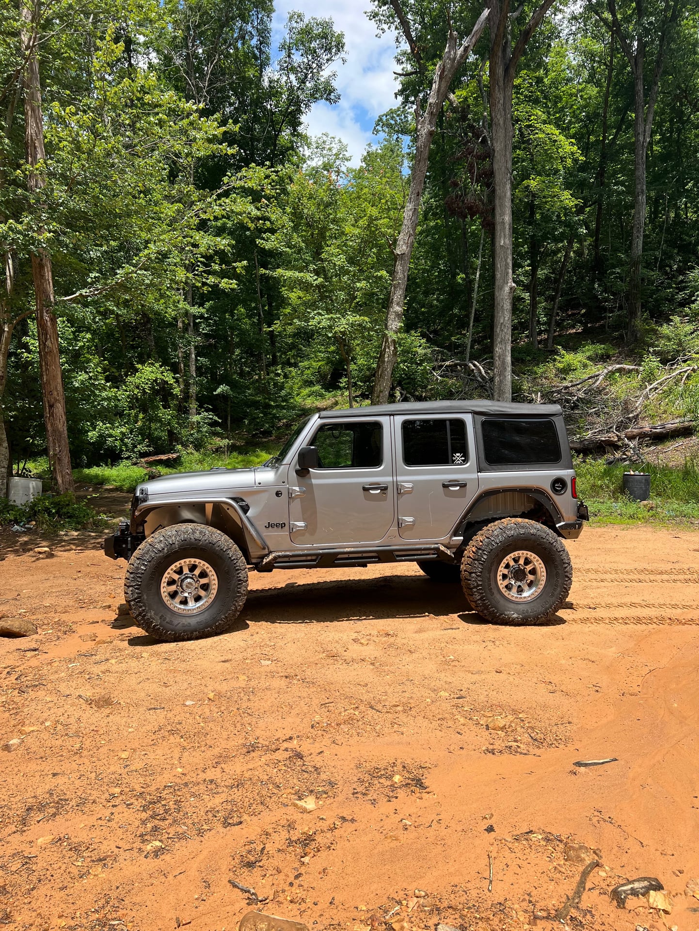 2021 Jeep Wrangler JLU on Rusty's Offroad parts