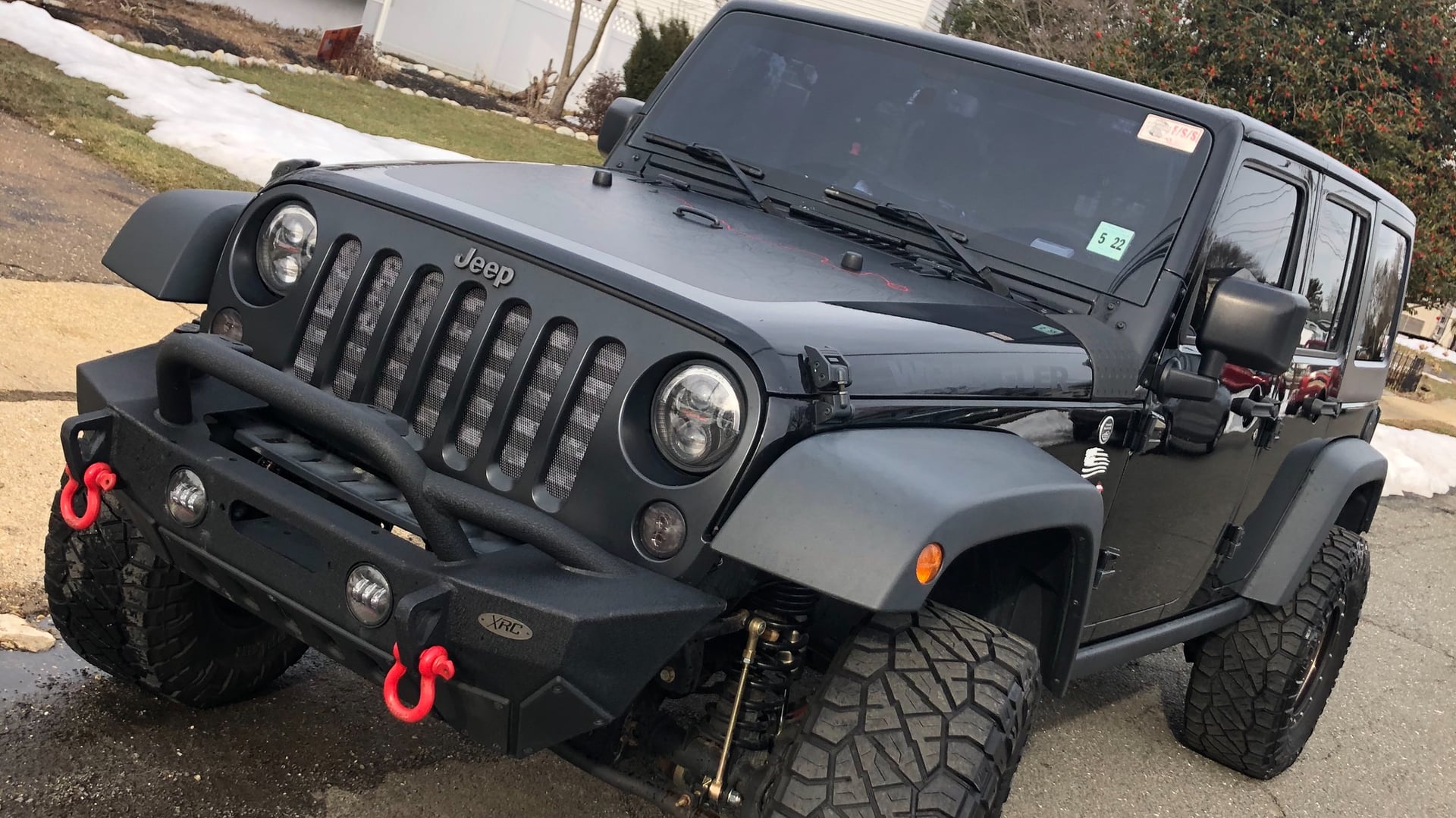 2017 Jeep Wrangler JKU on MetalCloak 3.5" Game-Changer Suspension & Lift Kit