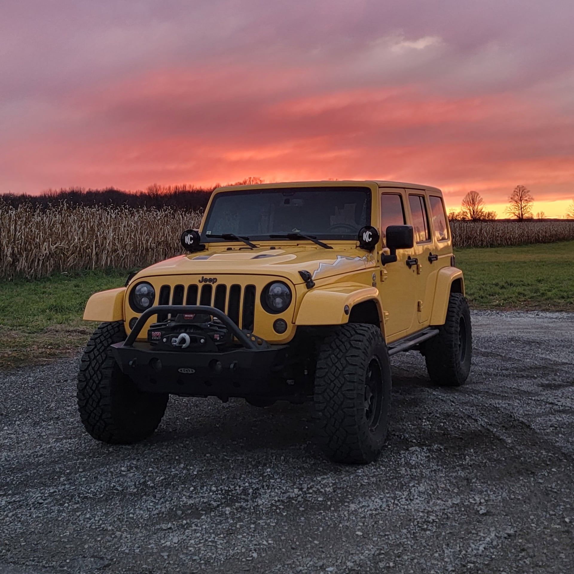 2015 Jeep Wrangler JKU on Dominion Offroad parts