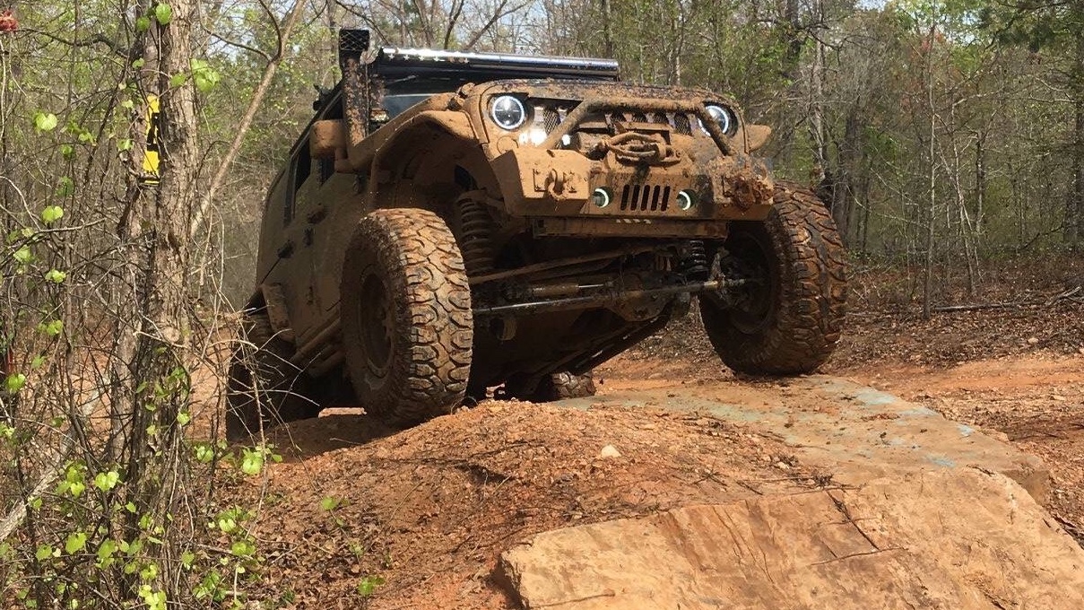 2017 Jeep Wrangler JK on Bestop Sunrider for Hardtop