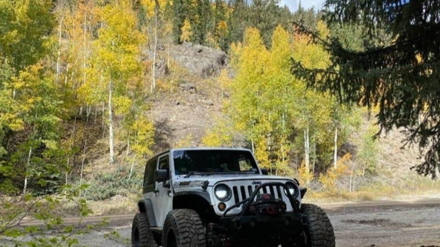 2013 Jeep Wrangler JK on American Trail Products parts