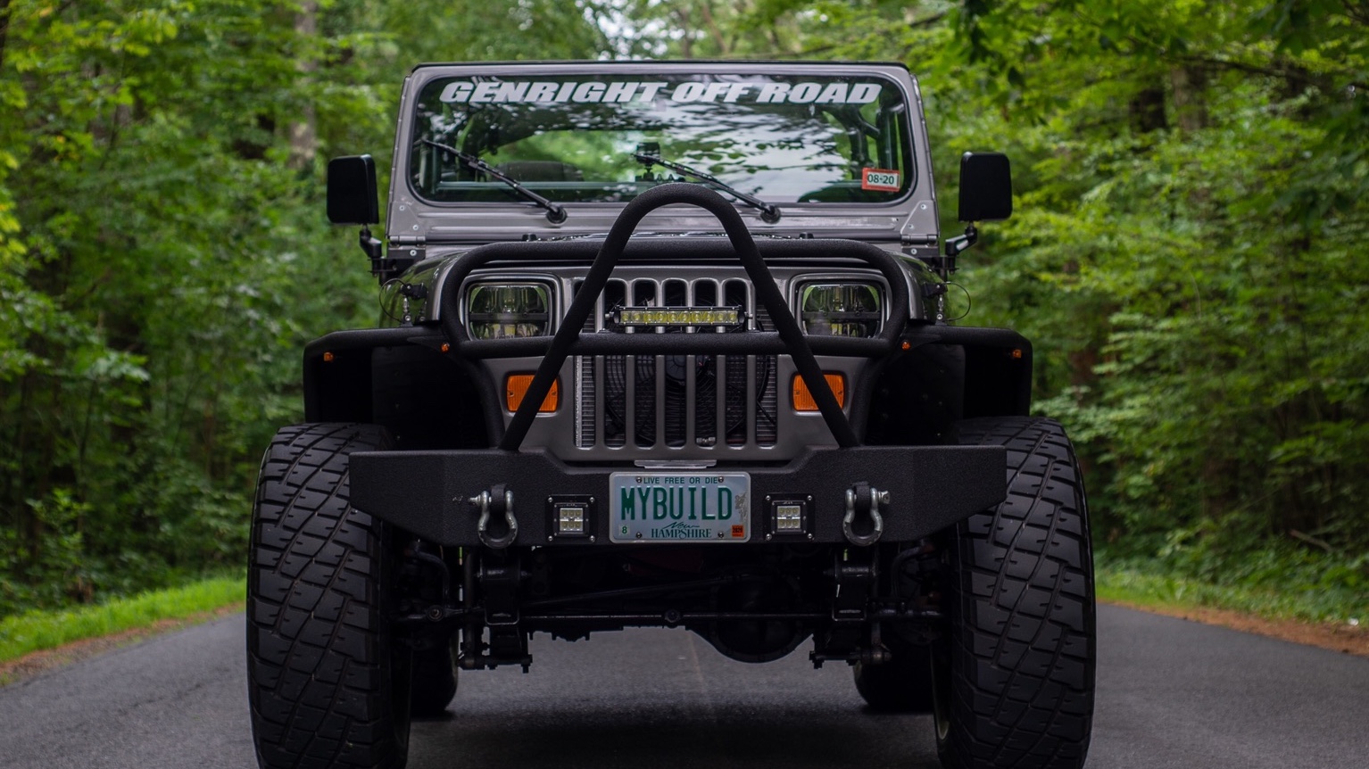 1995 Jeep Wrangler YJ on Advanced Adapters parts