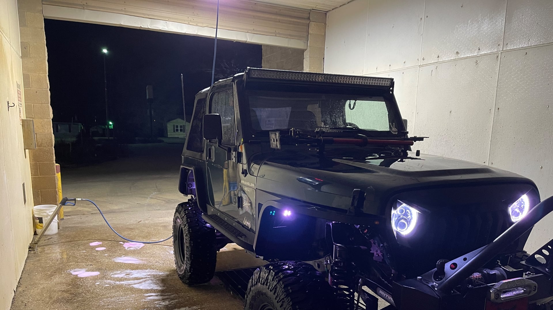 2000 Jeep Wrangler TJ on Advanced Adapters parts