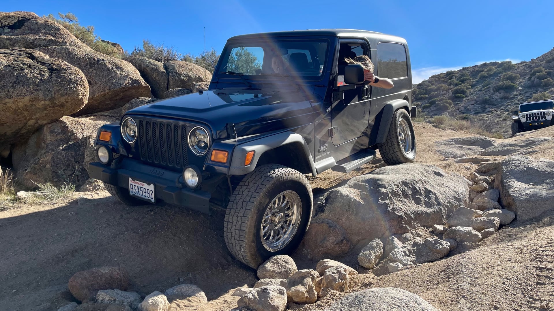 2004 Jeep Wrangler LJ on Infinite Offroad parts