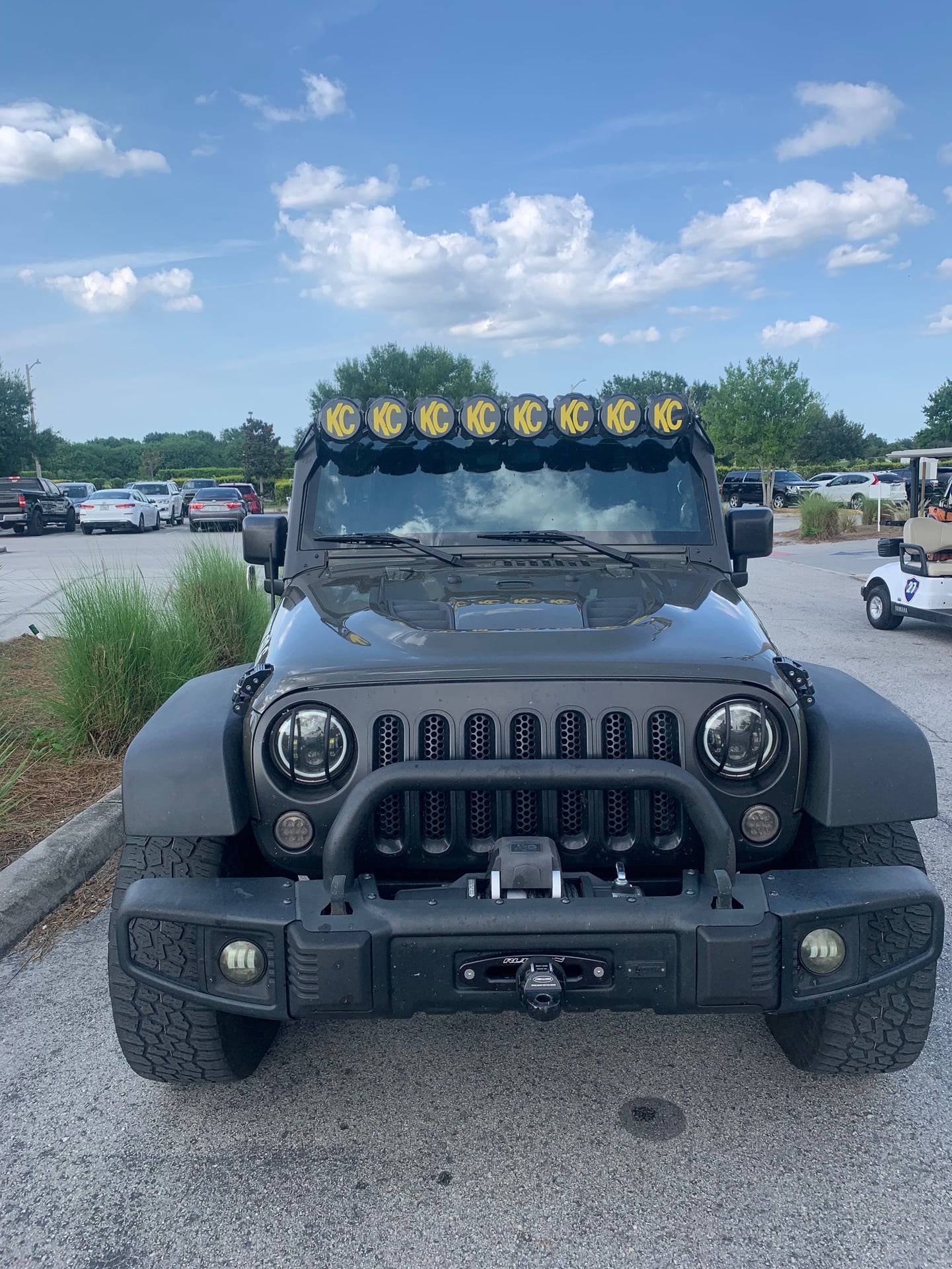 2015 Jeep Wrangler JKU on JKS parts