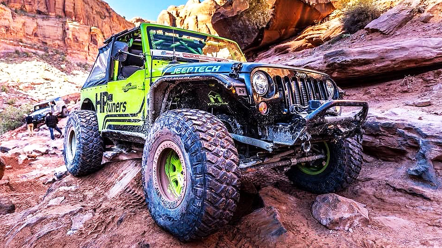 2012 Jeep Wrangler on Warn VR12