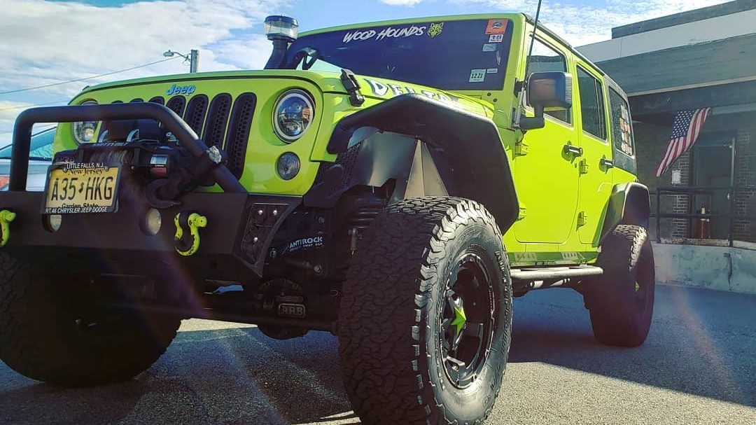 2016 Jeep Wrangler JKU on Excessive Industries parts