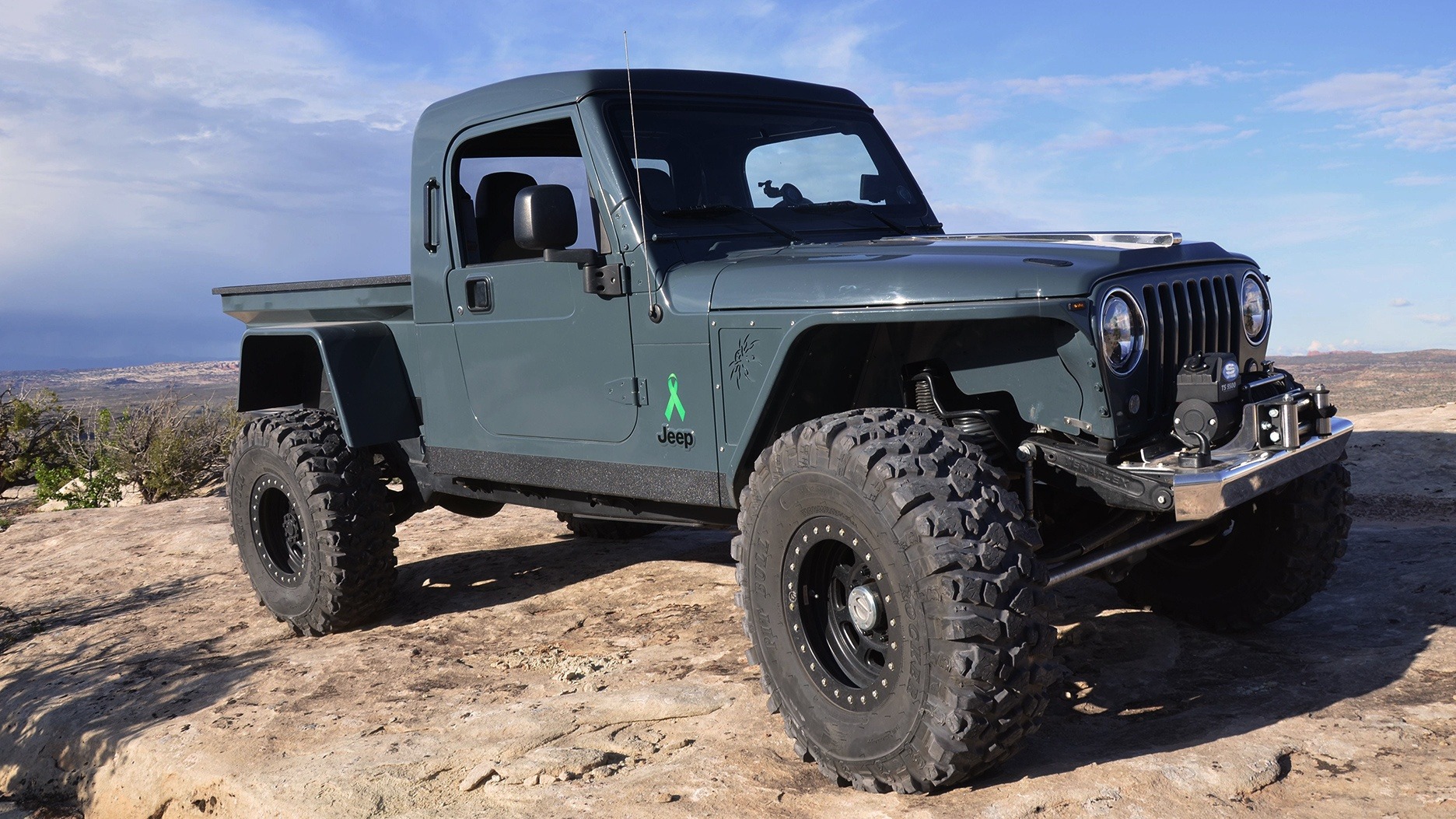 2006 Jeep Wrangler TJ on Rock Solid Fab parts