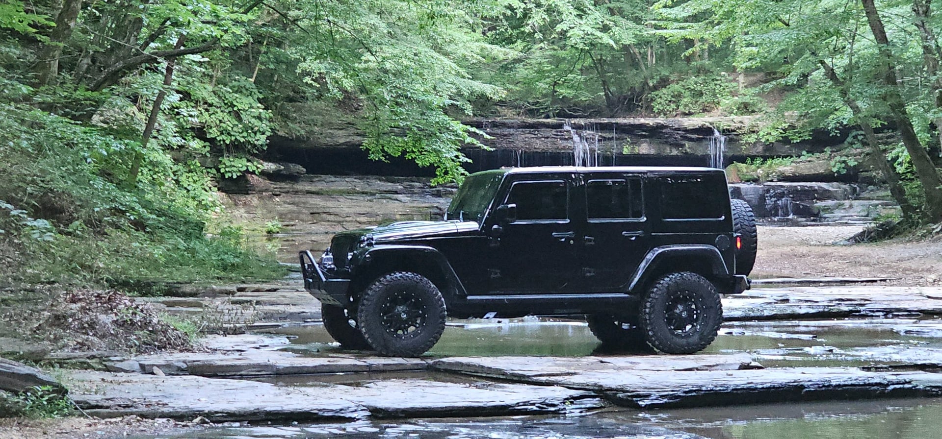 2015 Jeep Wrangler JKU on Infinite Offroad parts