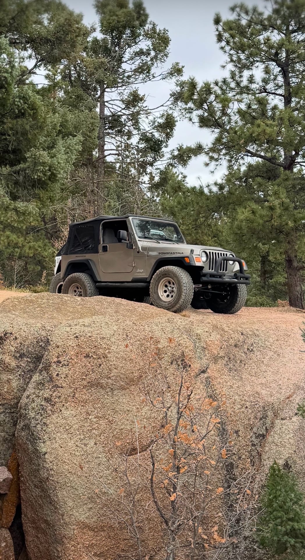 2005 Jeep Wrangler TJ on RockJock parts