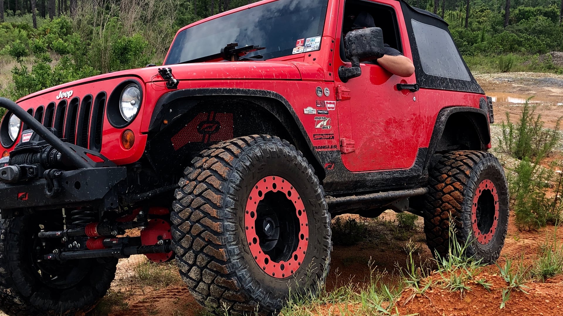 2013 Jeep Wrangler JK on Hyline Offroad parts