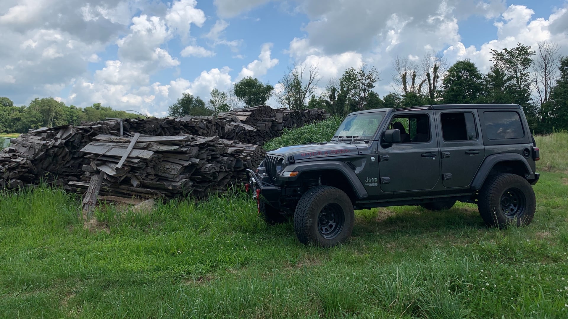 2019 Jeep Wrangler JLU on Dominion Offroad parts