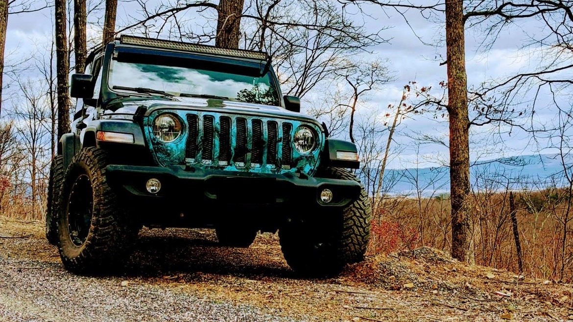 2021 Jeep Wrangler JL on Teraflex exterior parts