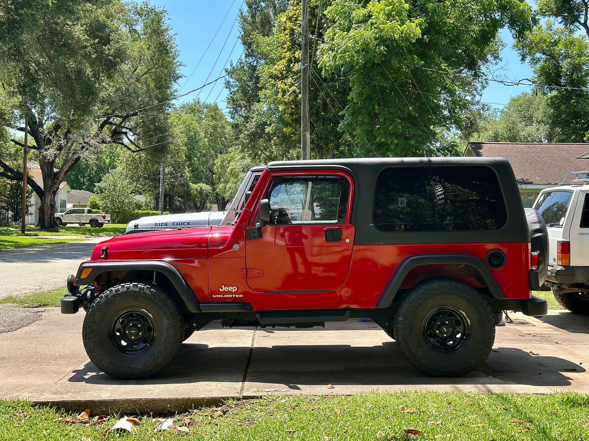 2004 Jeep Wrangler on Rusty's Offroad parts