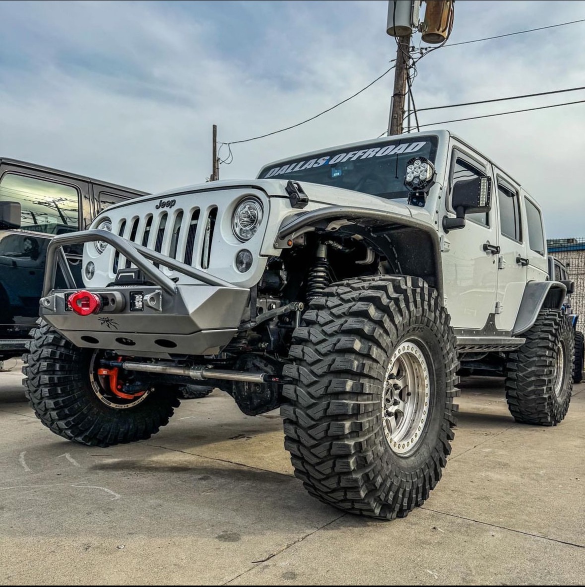 2017 Jeep Wrangler JKU on GenRight parts