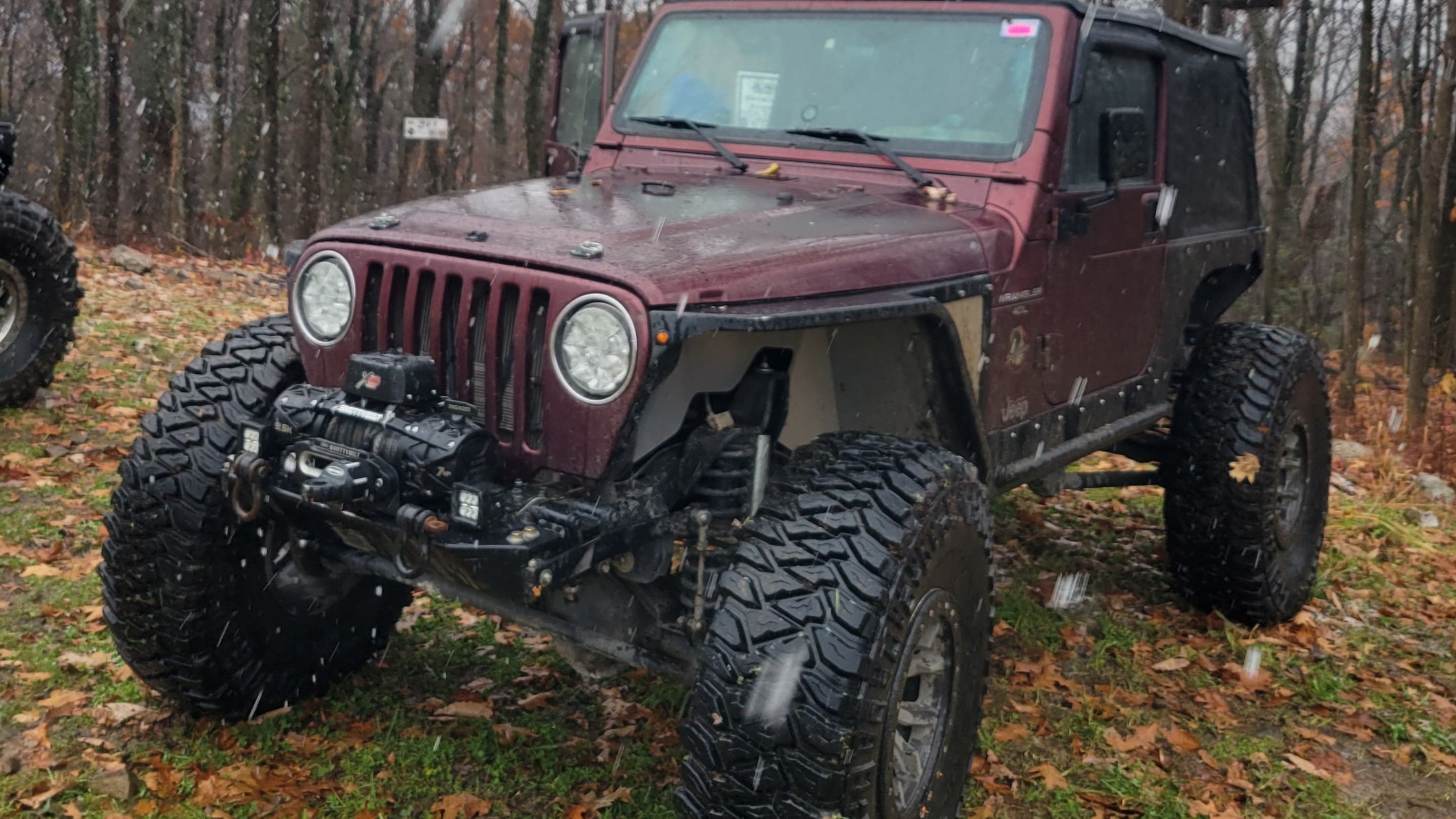 2001 Jeep Wrangler TJ on Poly Performance parts