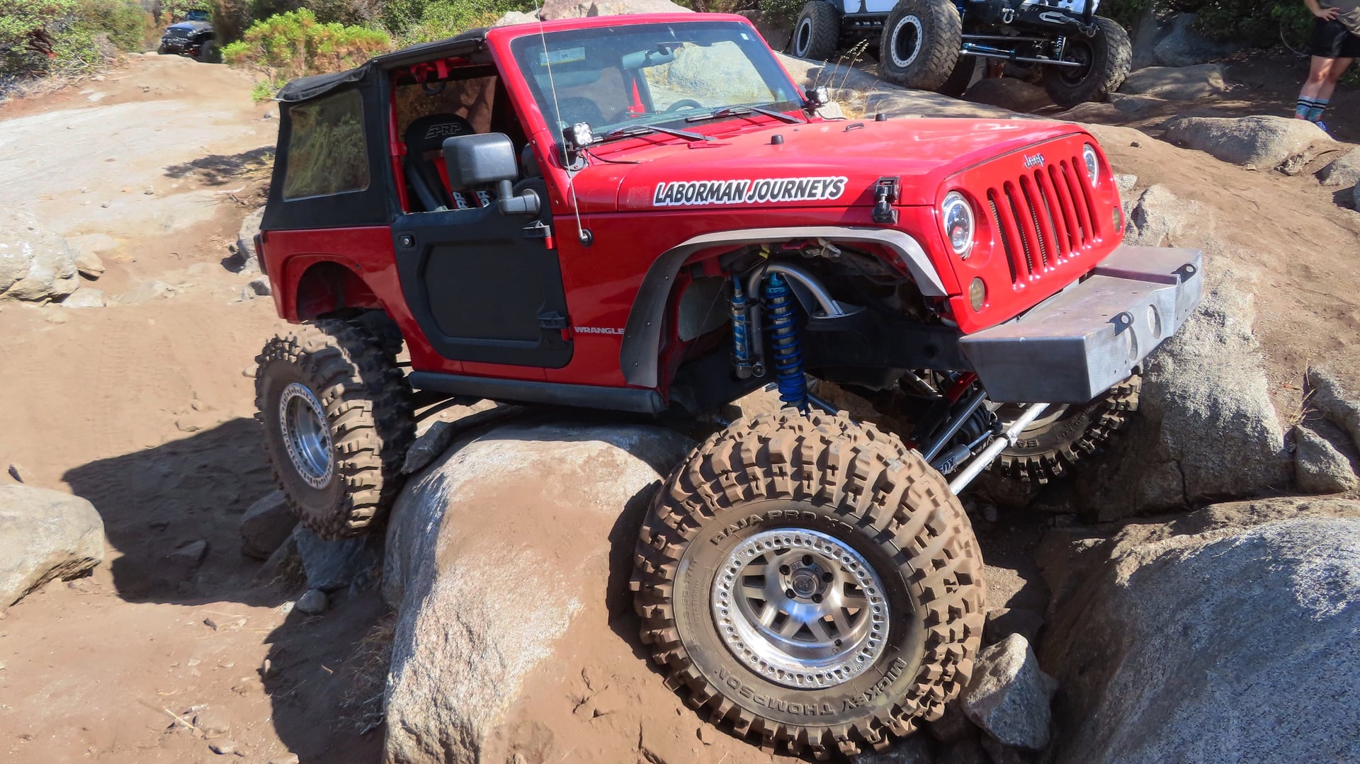 2011 Jeep Wrangler JK on Harbor Freight parts