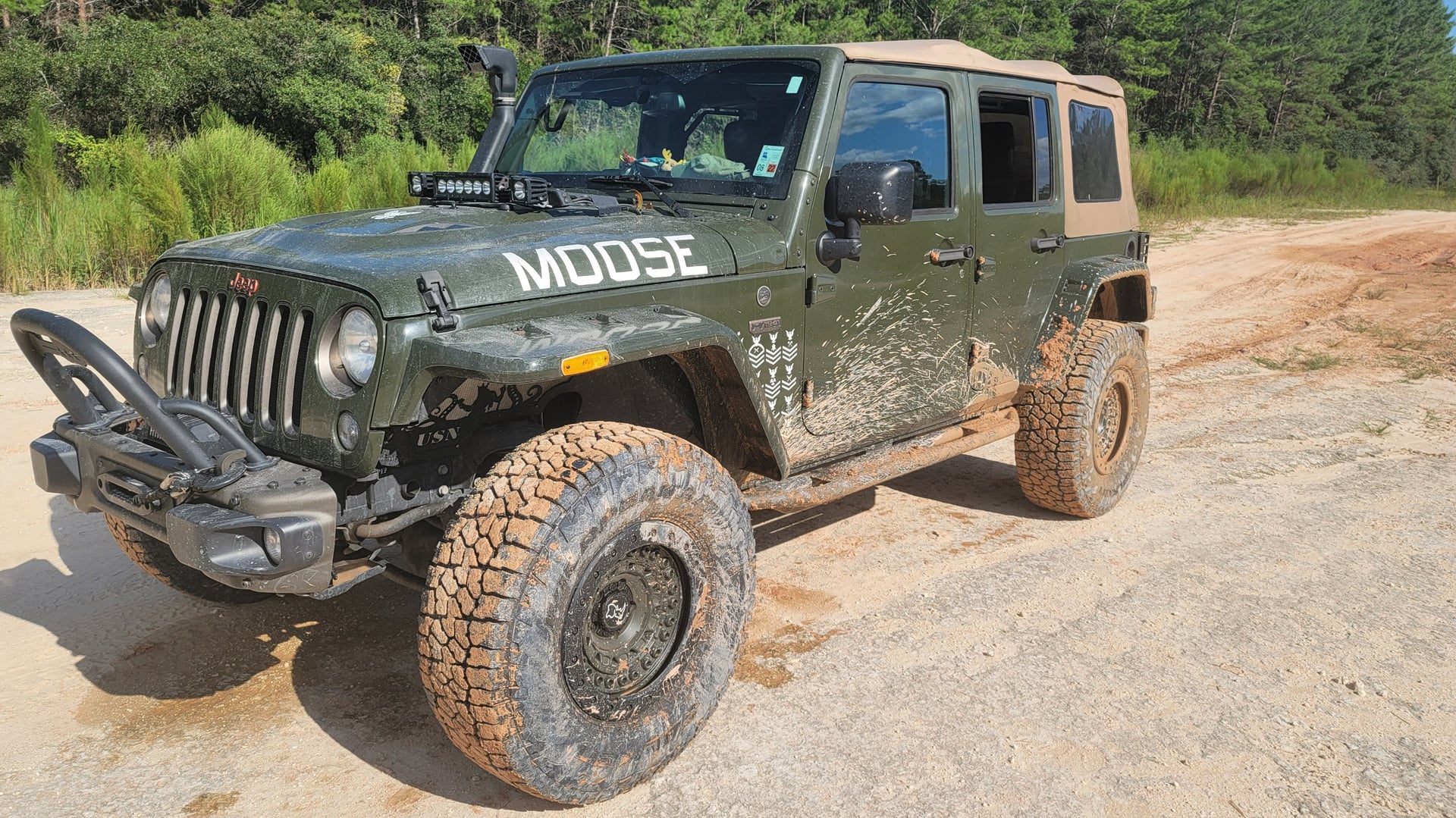 2016 Jeep Wrangler JKU on Falken WildPeak