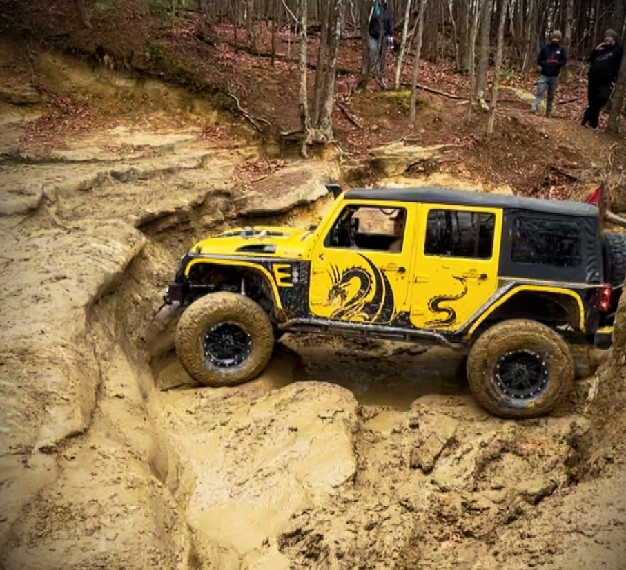 2015 Jeep Wrangler JKU on AFE parts