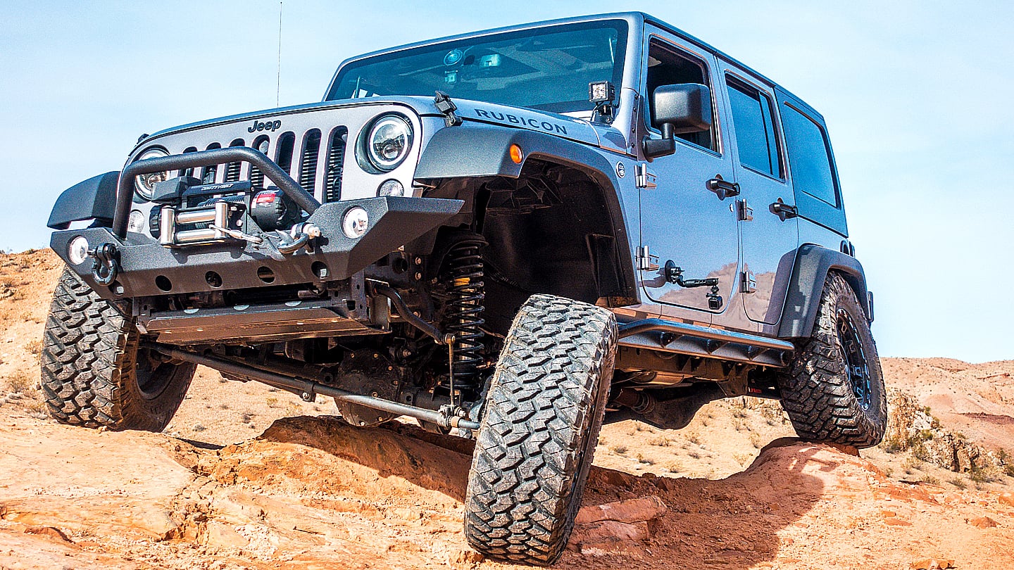 2015 Jeep Wrangler JK on Carbon Offroad parts