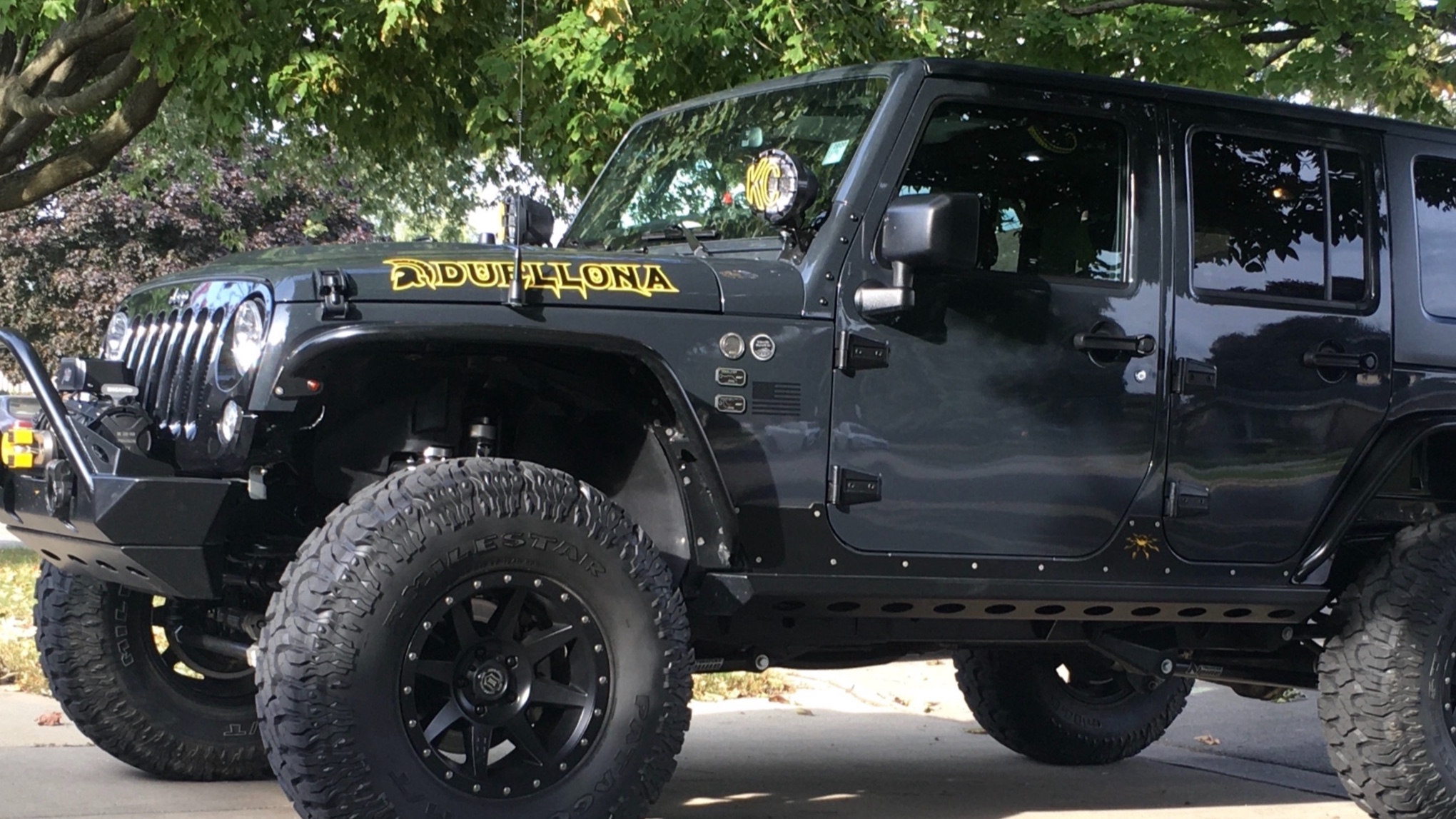 2016 Jeep Wrangler JKU on Carolina Metal Masters parts