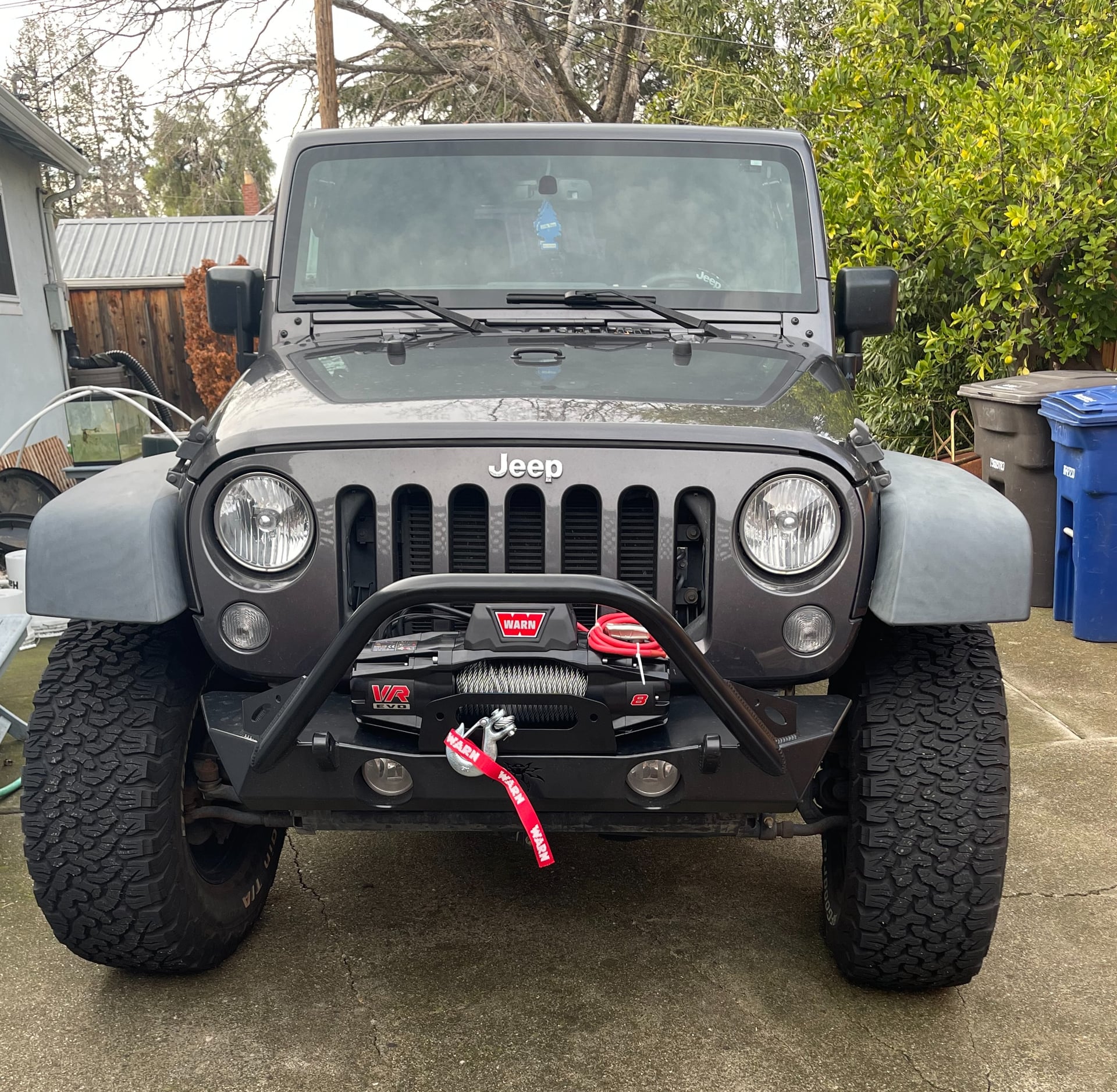 2016 Jeep Wrangler JK on Midland MXT275