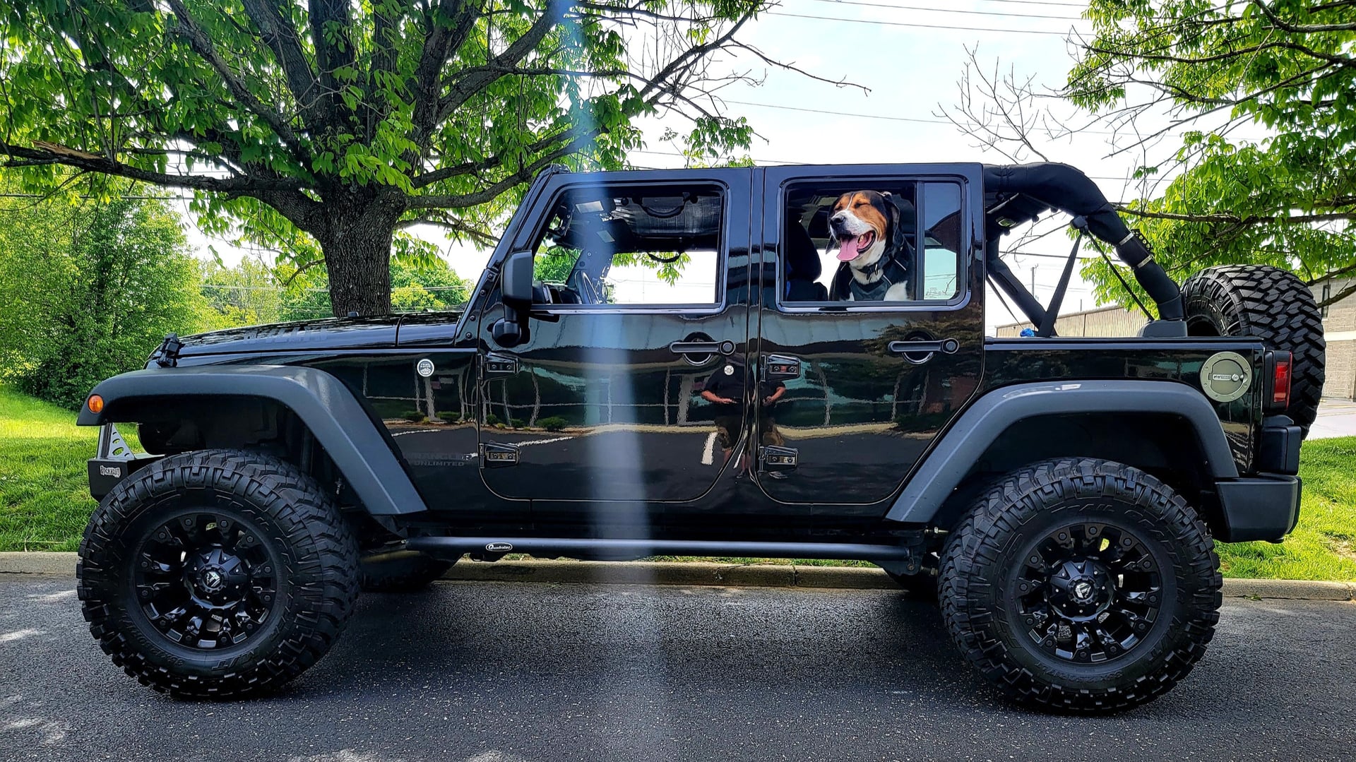 2016 Jeep Wrangler JKU on MetalCloak 3.5" Game-Changer Suspension & Lift Kit