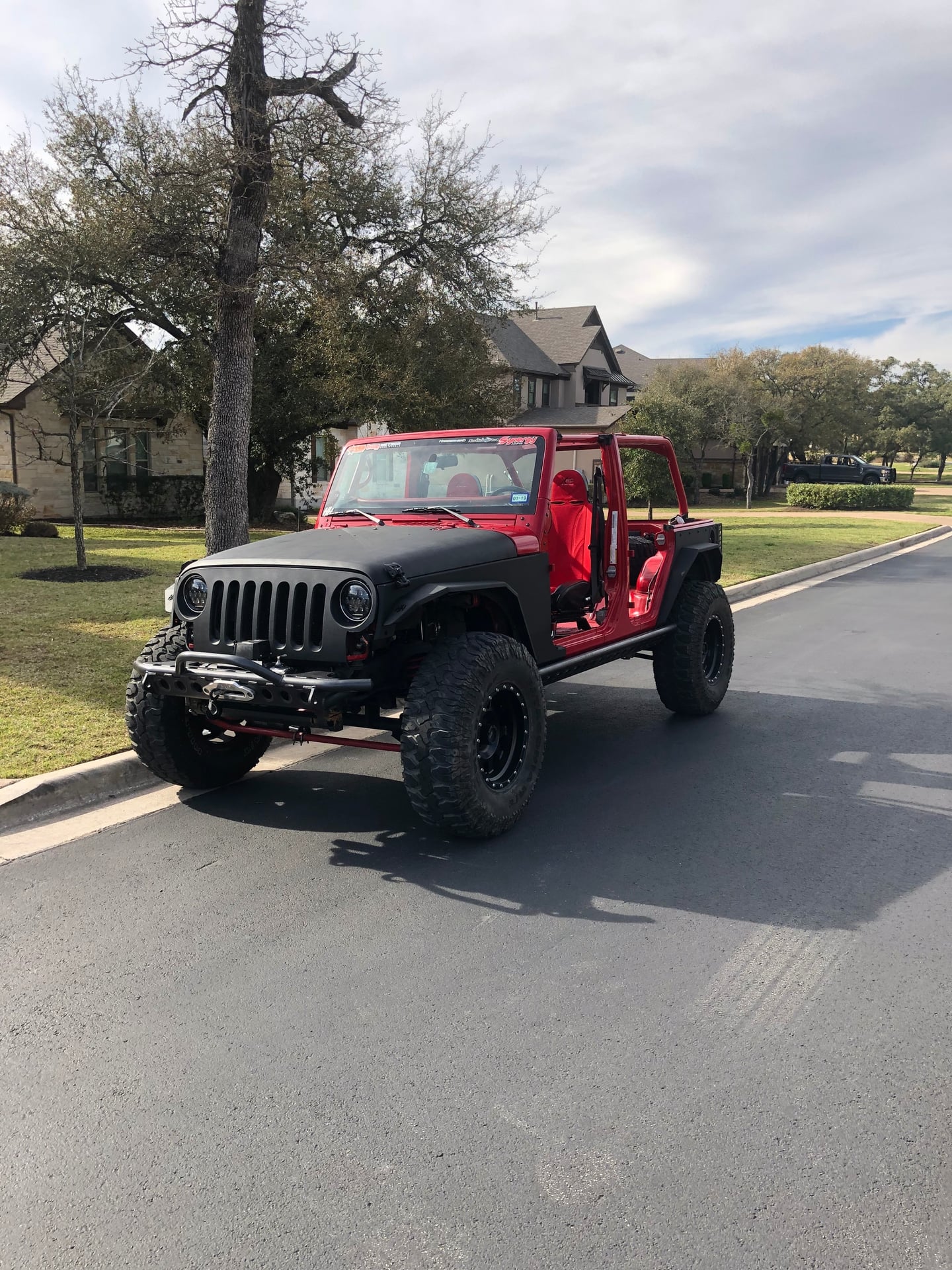 2010 Jeep Wrangler JKU on Milestar Patagonia M/T-02 NHS Black Label