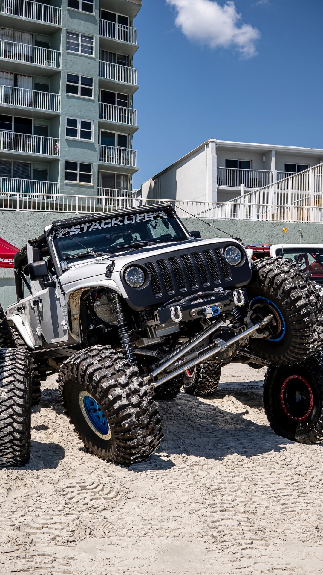 2014 Jeep Wrangler JKU on Carolina Metal Masters parts