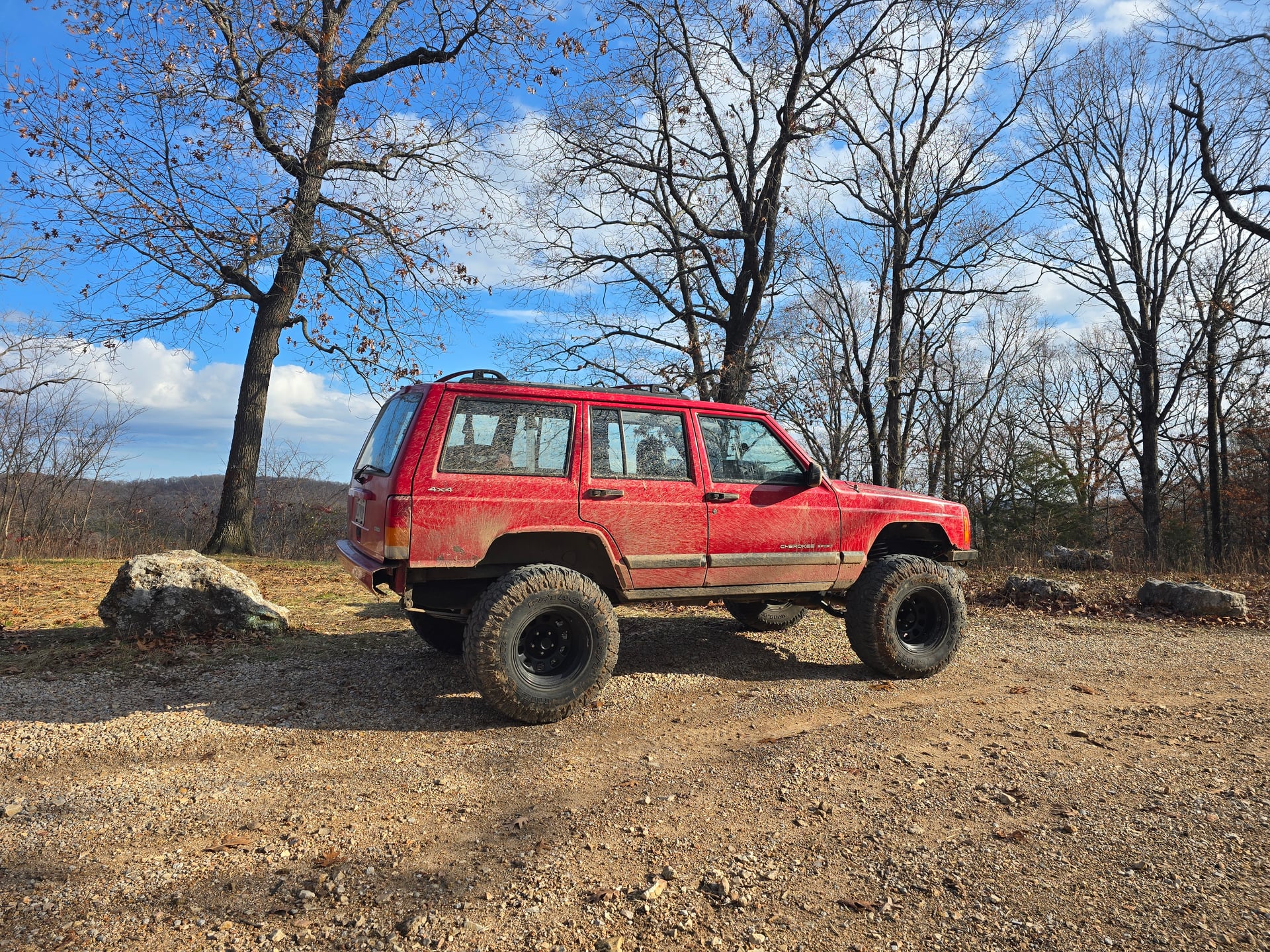 2000 Jeep Cherokee XJ on Adams parts