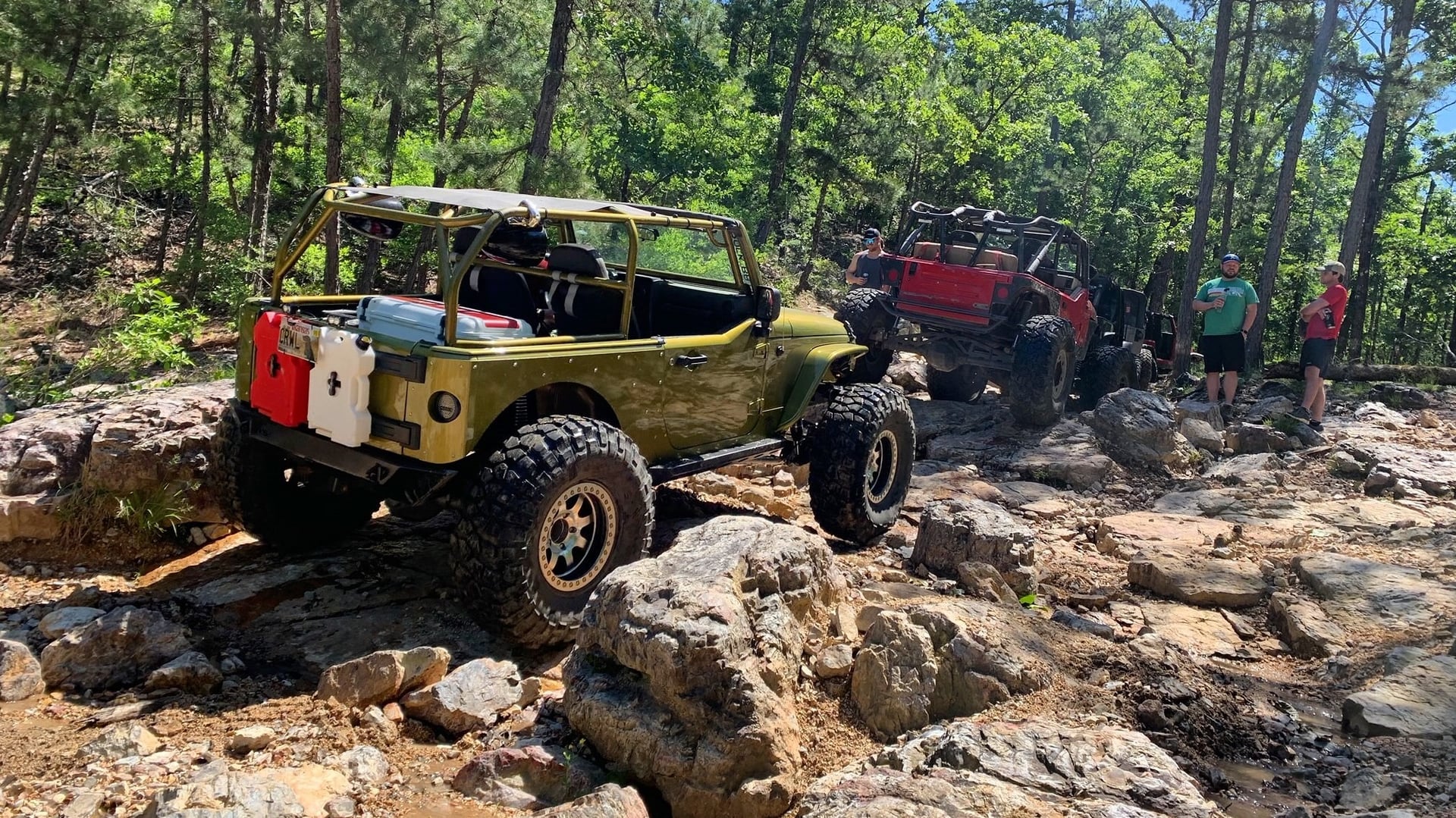 2007 Jeep Wrangler on Summit Machine parts