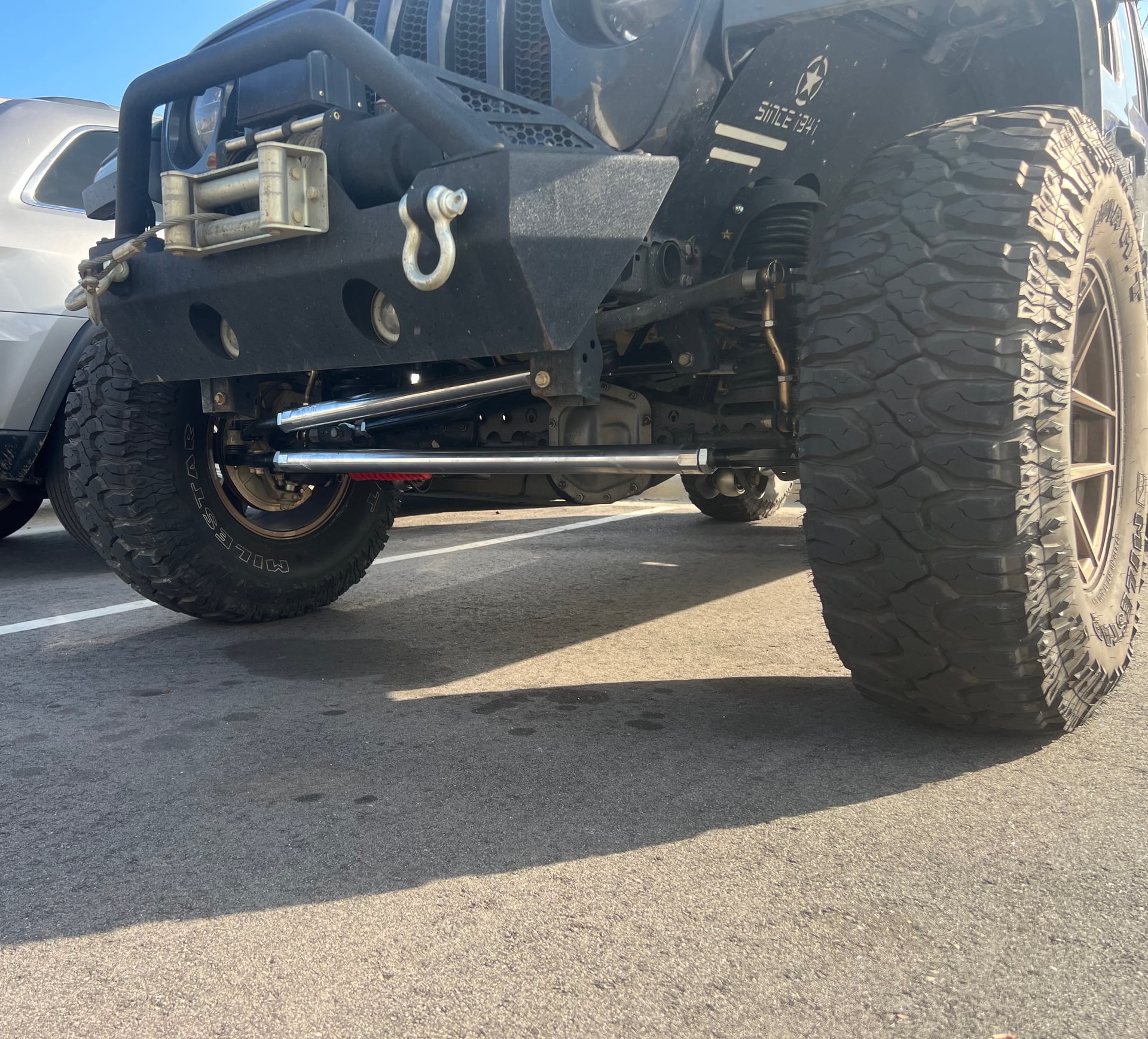 2020 Jeep Wrangler JLU on Rubicon Express parts
