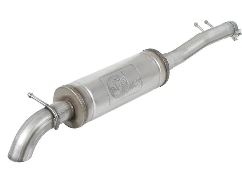 AFE ROCK BASHER 2-1/2 IN to 3 IN 409 Stainless Steel Cat-Back Exhaust System