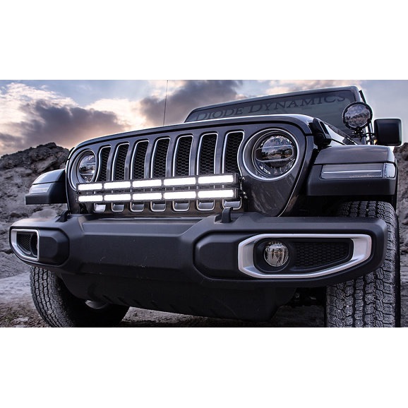 Diode Dynamics 30" Bumper LED Light Bar Kit for 18-20 Jeep Wrangler JL