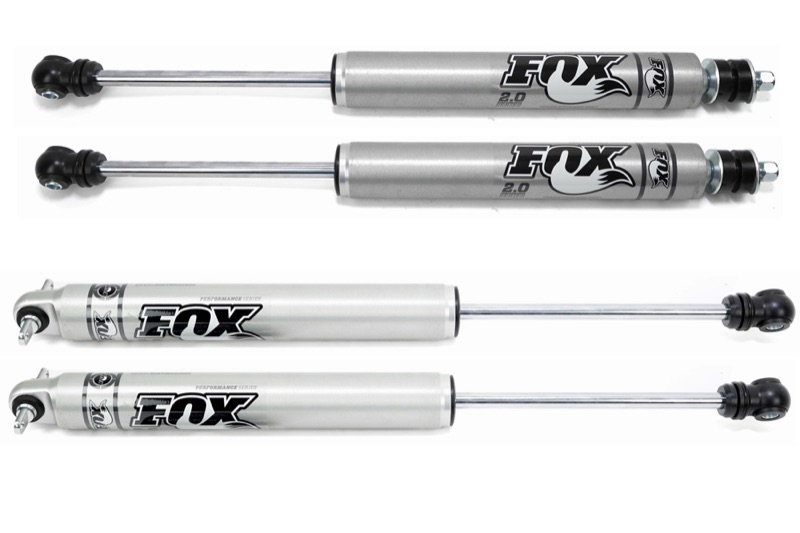 Fox Front and Rear Shocks 4-6in Lift