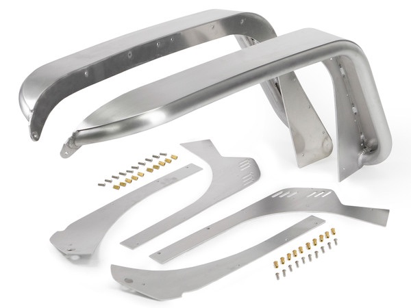 GenRight Jeep JL & JT Narrow Front Tube Fenders - Aluminum