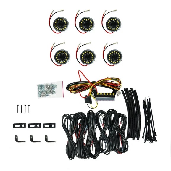 KC HiLites Cyclone V2 LED Rock Light Kit