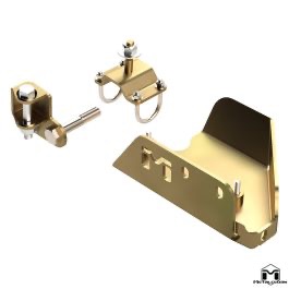 MetalCloak Front Axle Disconnect Skid Plate System/Stabilizer Relocation