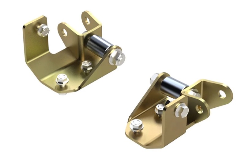 MetalCloak Outboard Shock Mount Spacer Relocation Kit Lower Front