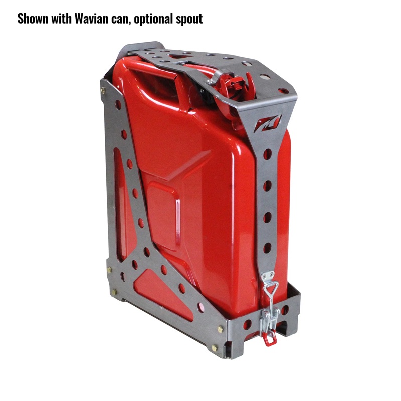 Motobilt Jerry Can Mount for Wavian and Harbor Freight NATO Gas Cans