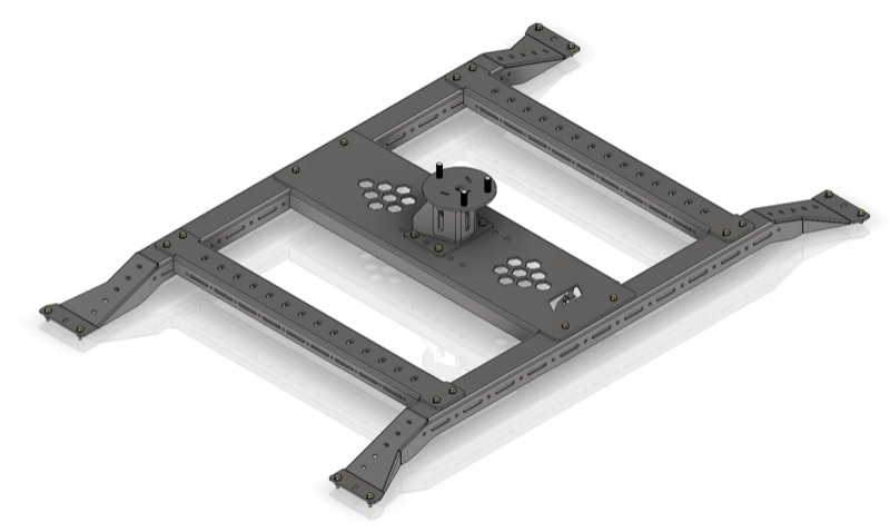Motobilt Motobed 5-Lug Tire Carrier Rack