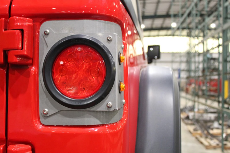 Motobilt Round Tail Light Conversion Kit